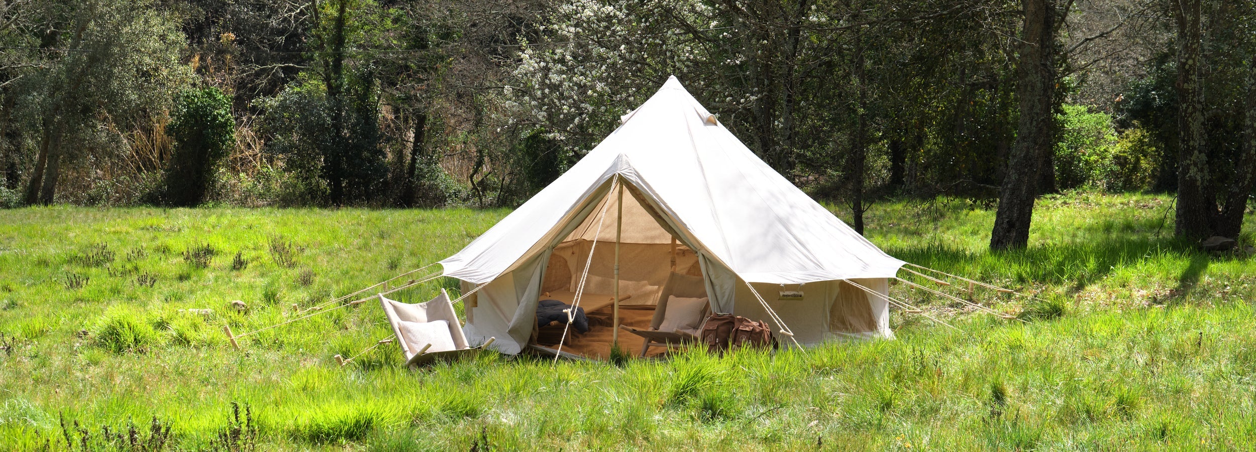 The world’s first 100% biodegradable tent