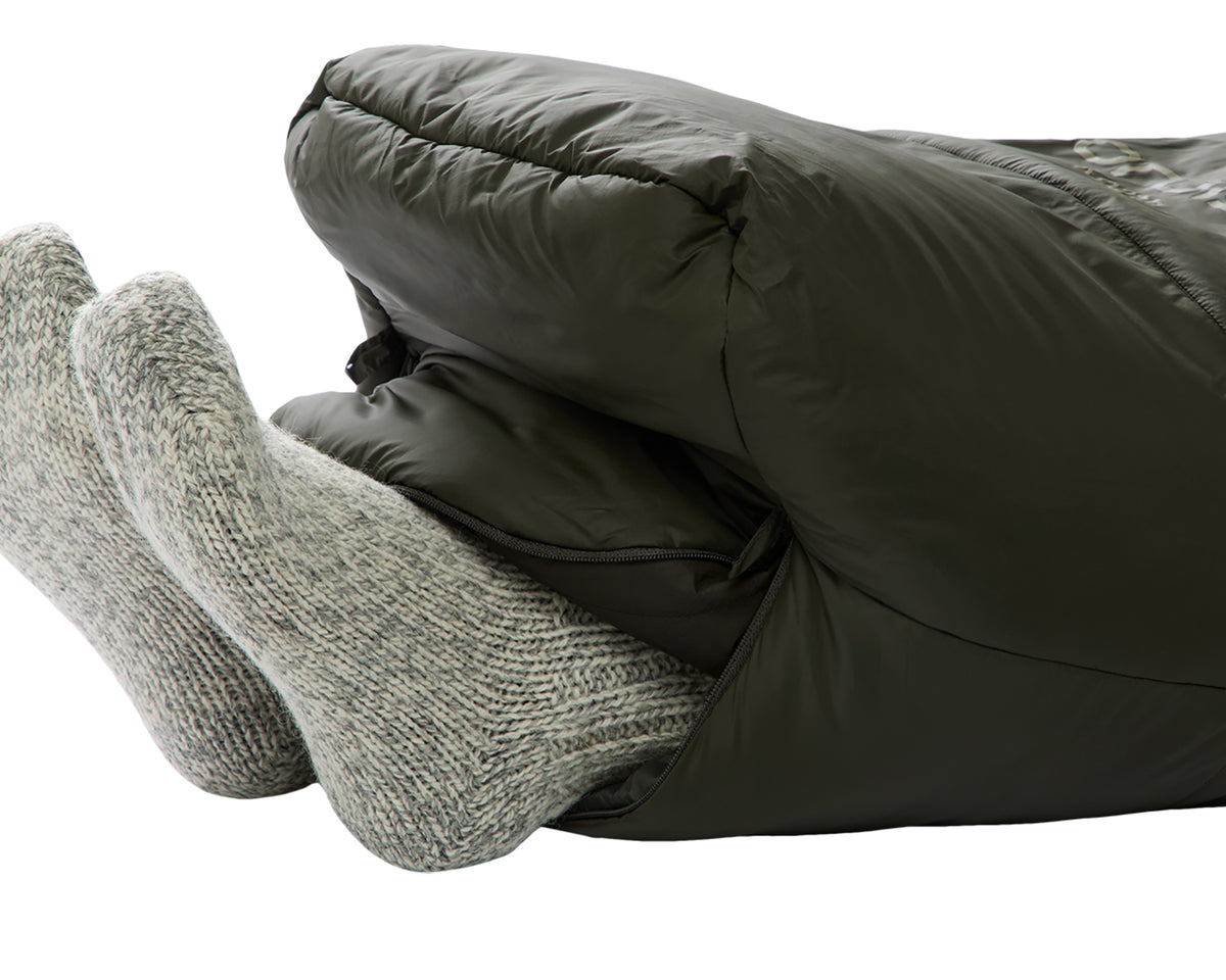 Knuth -10° Mummy Sleeping Bag - Forest Night Green