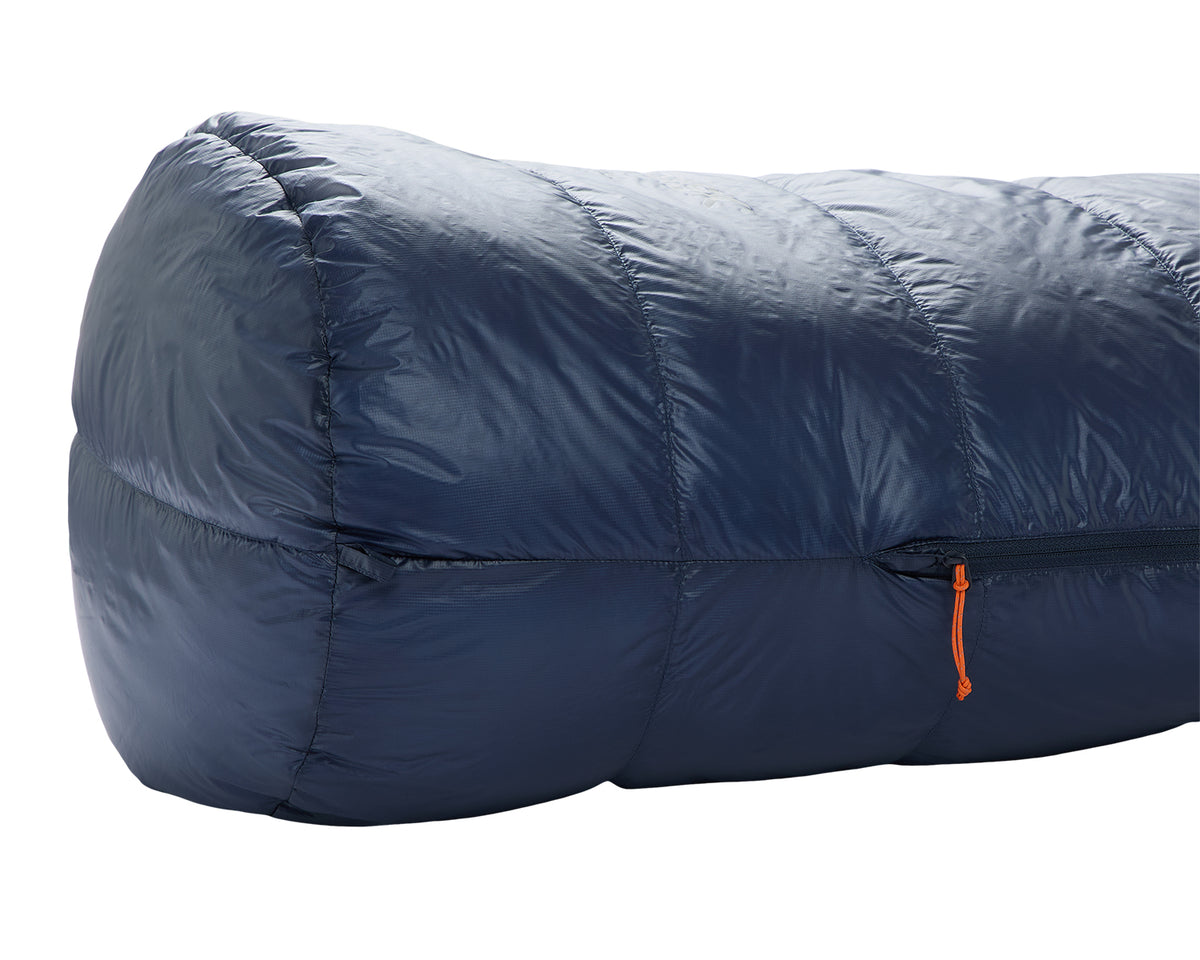 Walløe -10° Mummy Sleeping Bag - Mood Indigo Blue