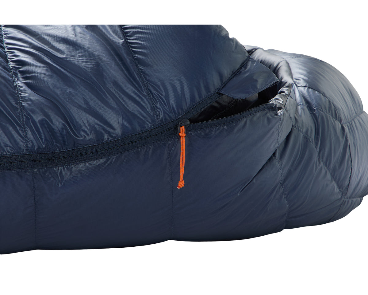 Walløe -10° Mummy Sleeping Bag - Mood Indigo Blue