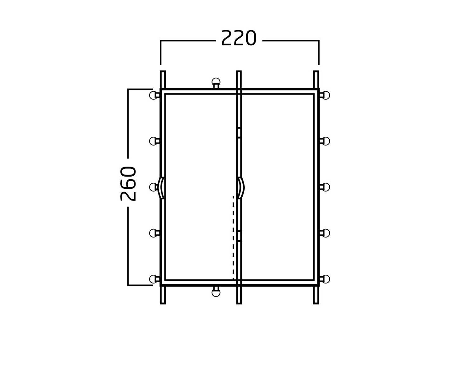 Voss Tech Tarp - ONESIZE - Dark Moss