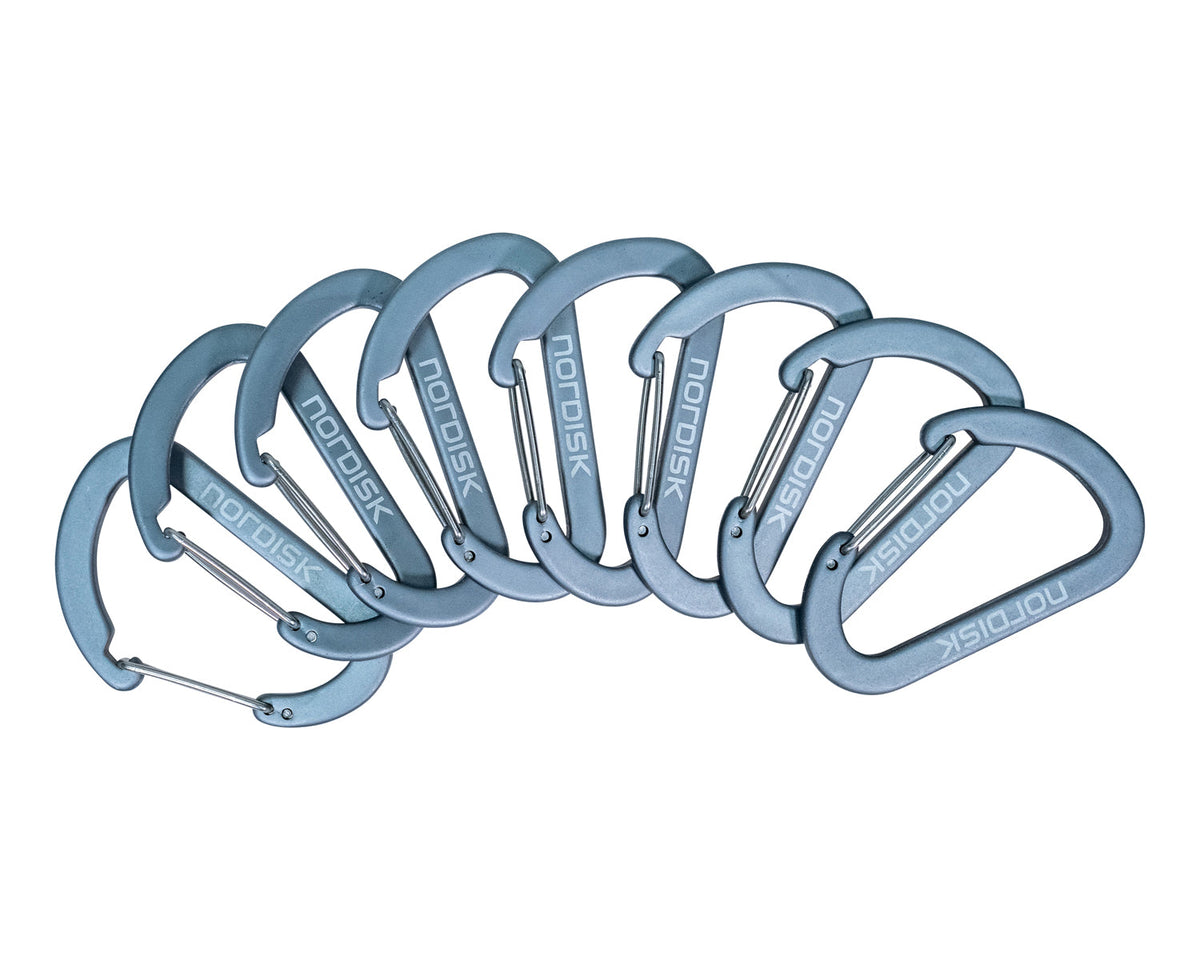 Alu Hook Large - Matt Silver