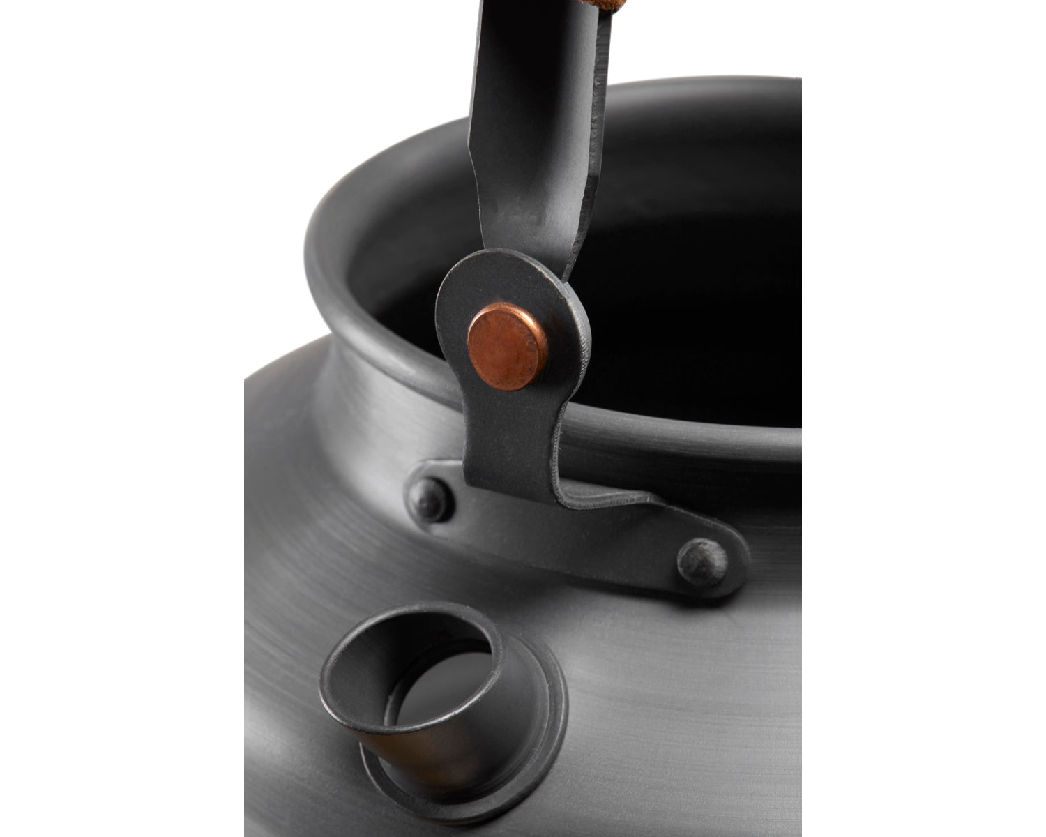 Aluminium Kettle - ONESIZE - Charcoal