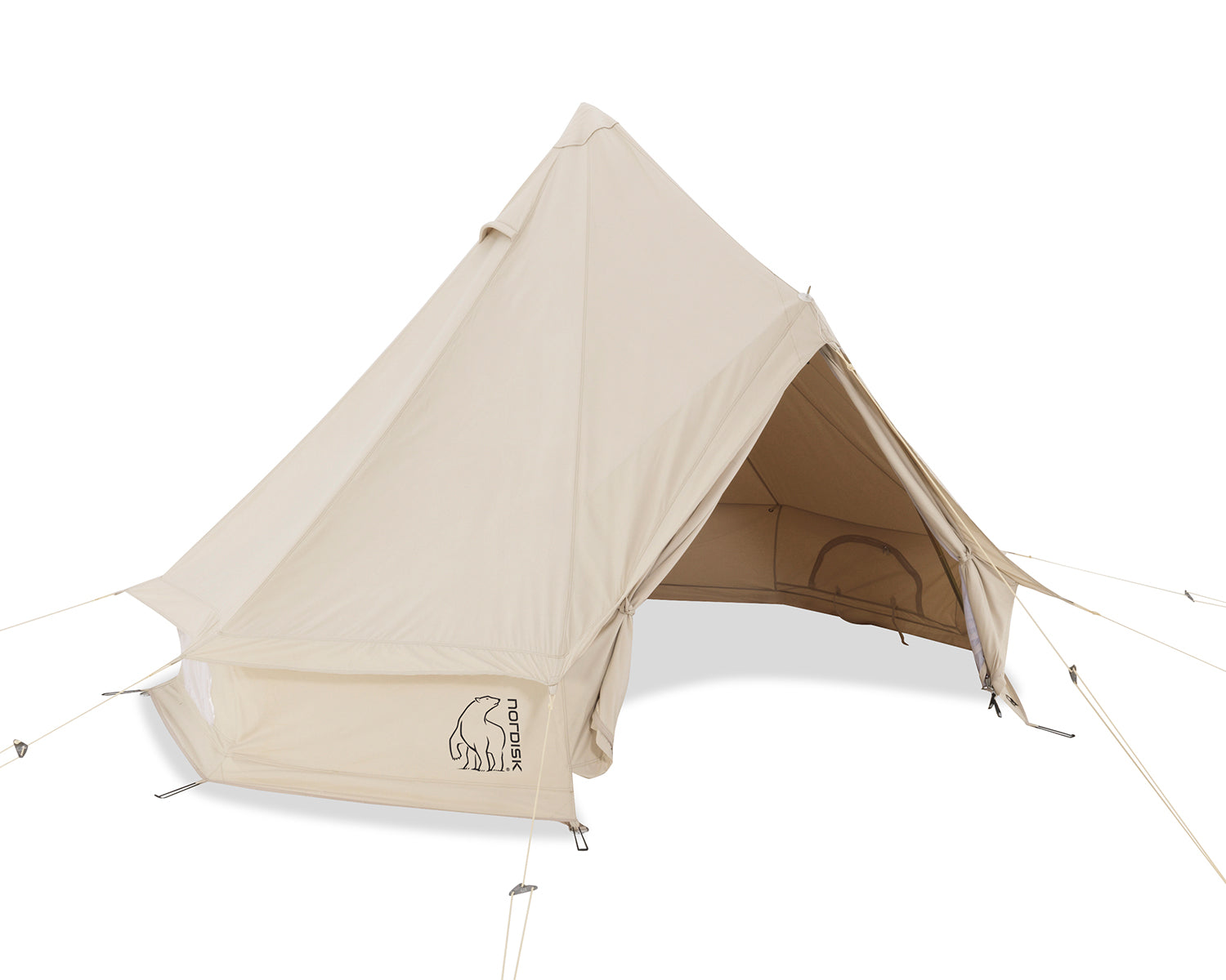 NORDISK テント アスガルド19.6 8-10人用 Asgard 19.6 m² glamping tent - 8-10 person - Natural