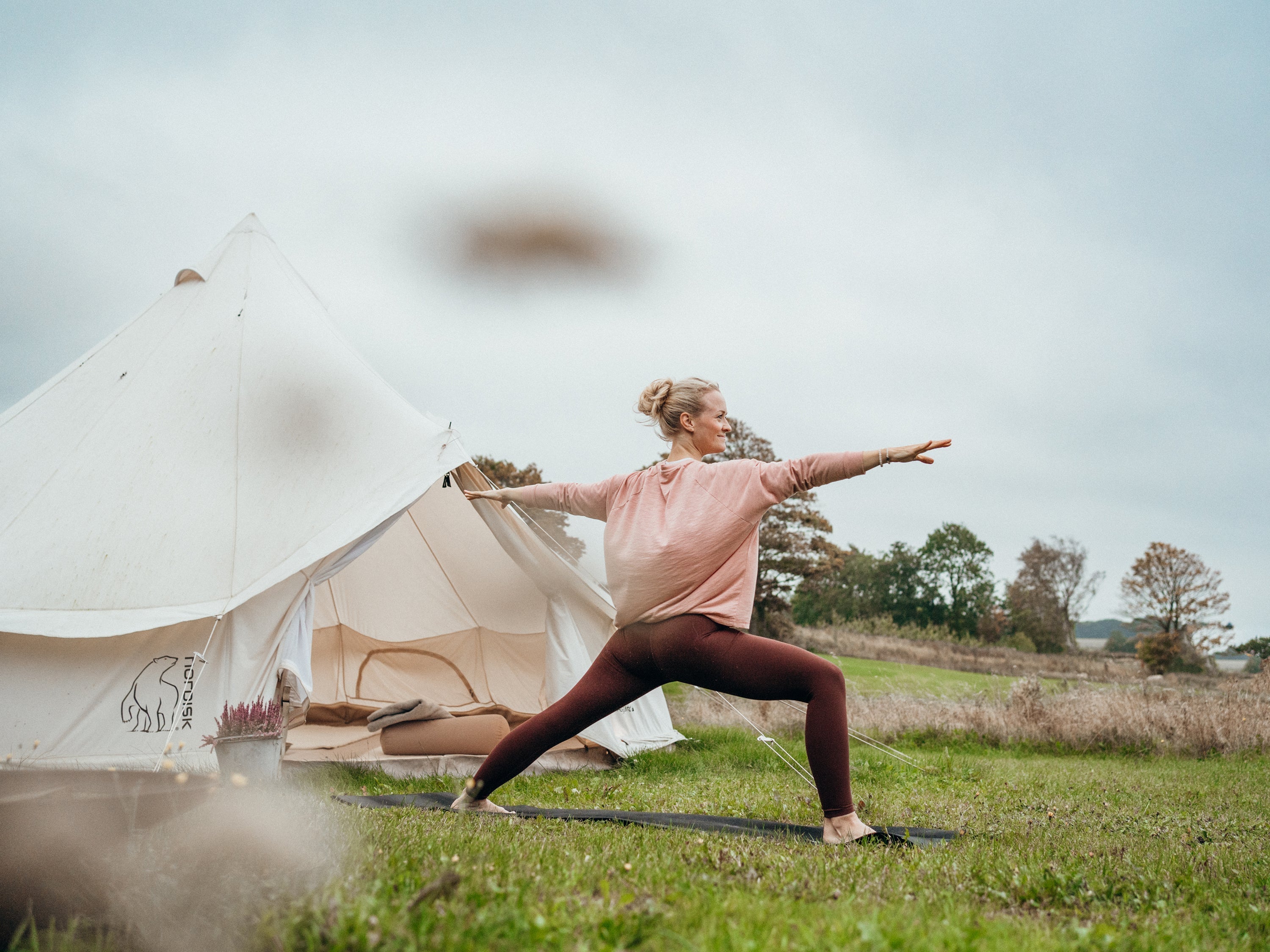 Asgard 19.6 m² glamping tent - 8-10 person - Natural