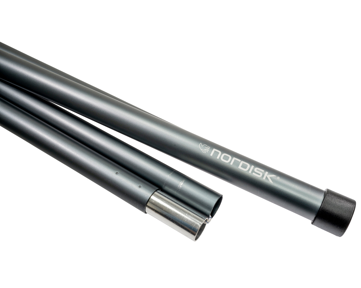 Kari 12 Adjustable alu pole set - ONESIZE - Aluminium