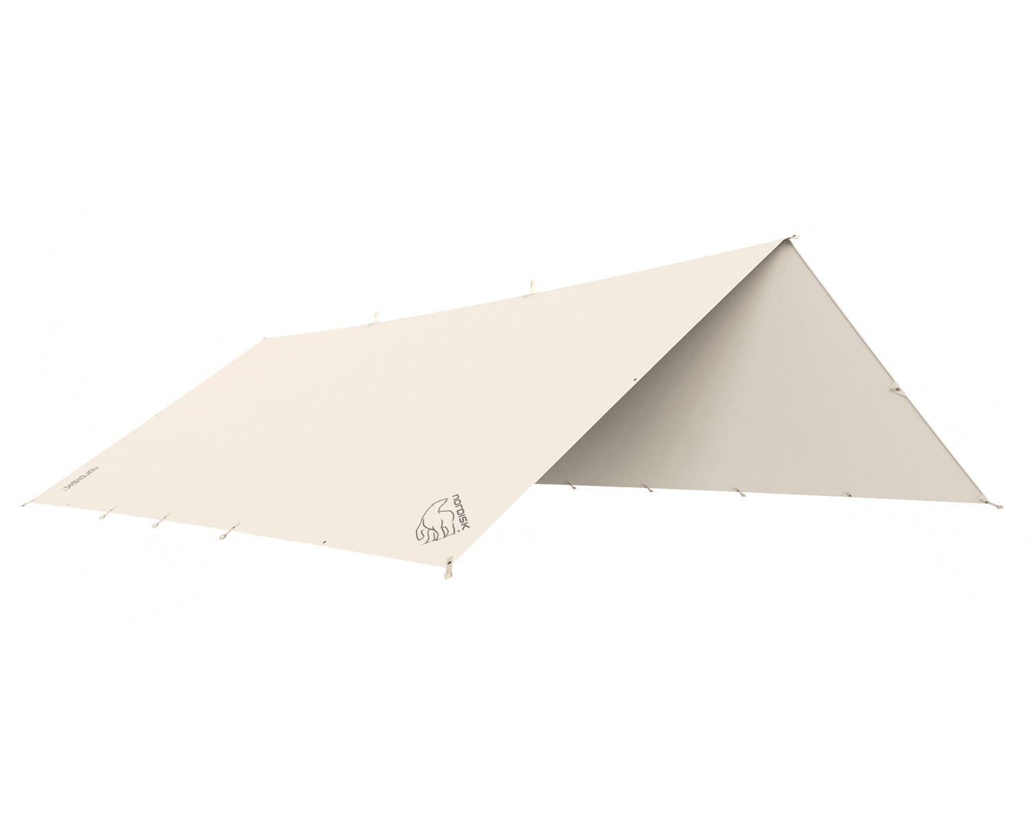 Kari 30 Basic cotton tarp - 30 m² - Natural