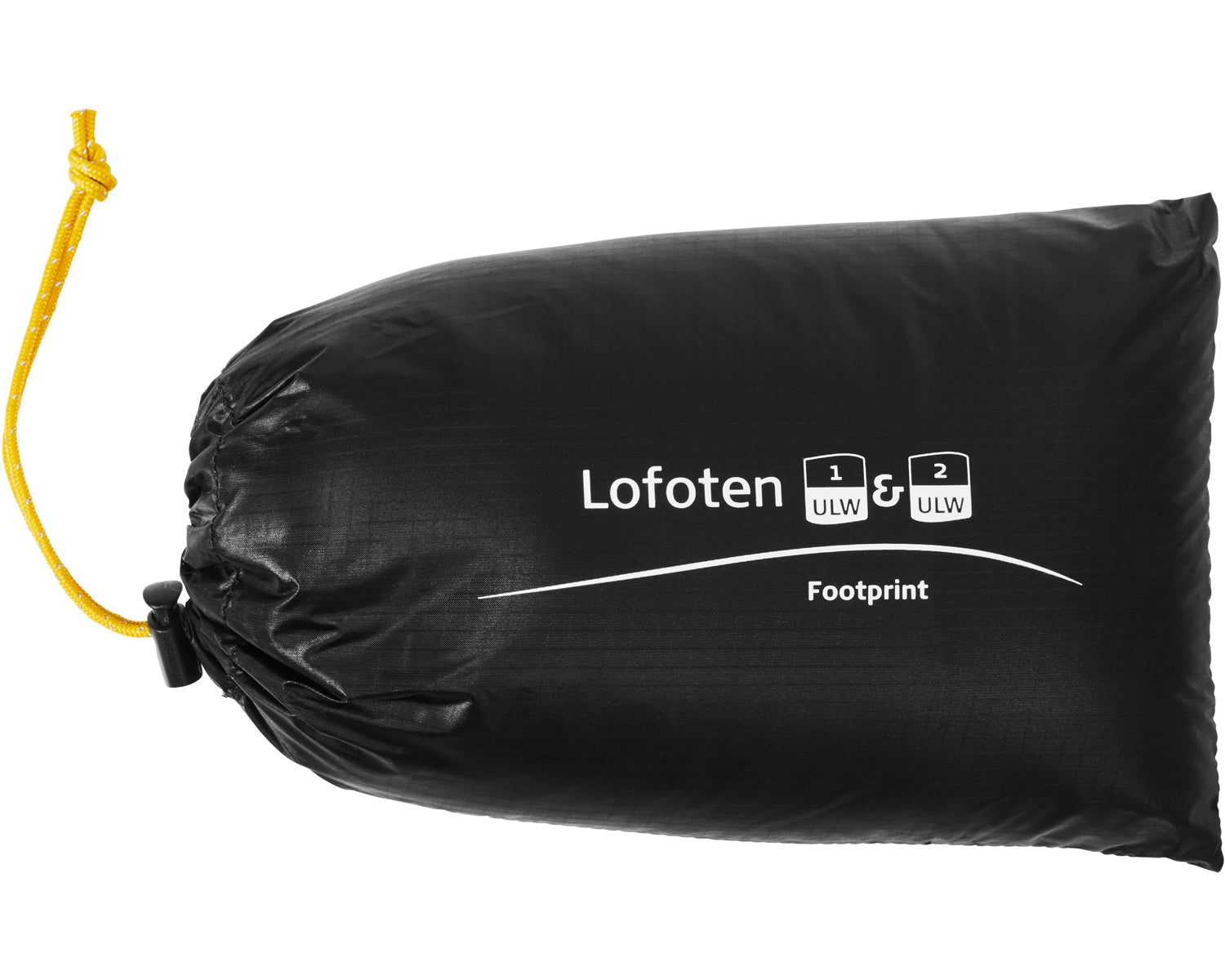 Lofoten 1 + 2 footprint - 2 person - Black
