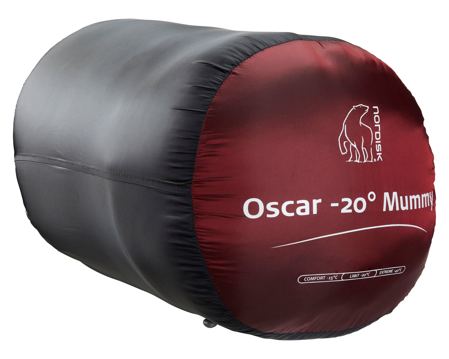 Oscar -20° Mummy - Rio Red/ Mustard Yellow/ Black