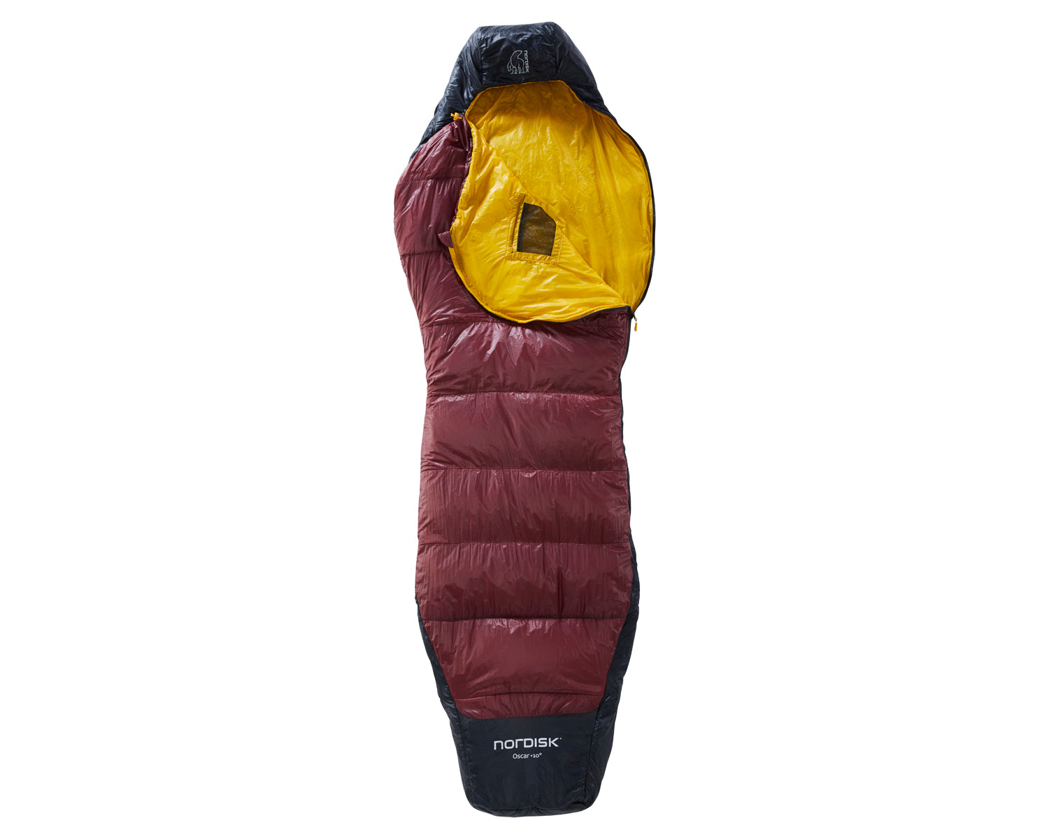 Oscar +10° Curve - Rio Red/ Mustard Yellow/ Black