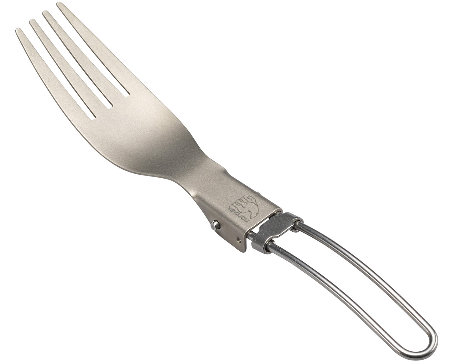 Titanium foldable fork - Fork - onesize - Matt Silver