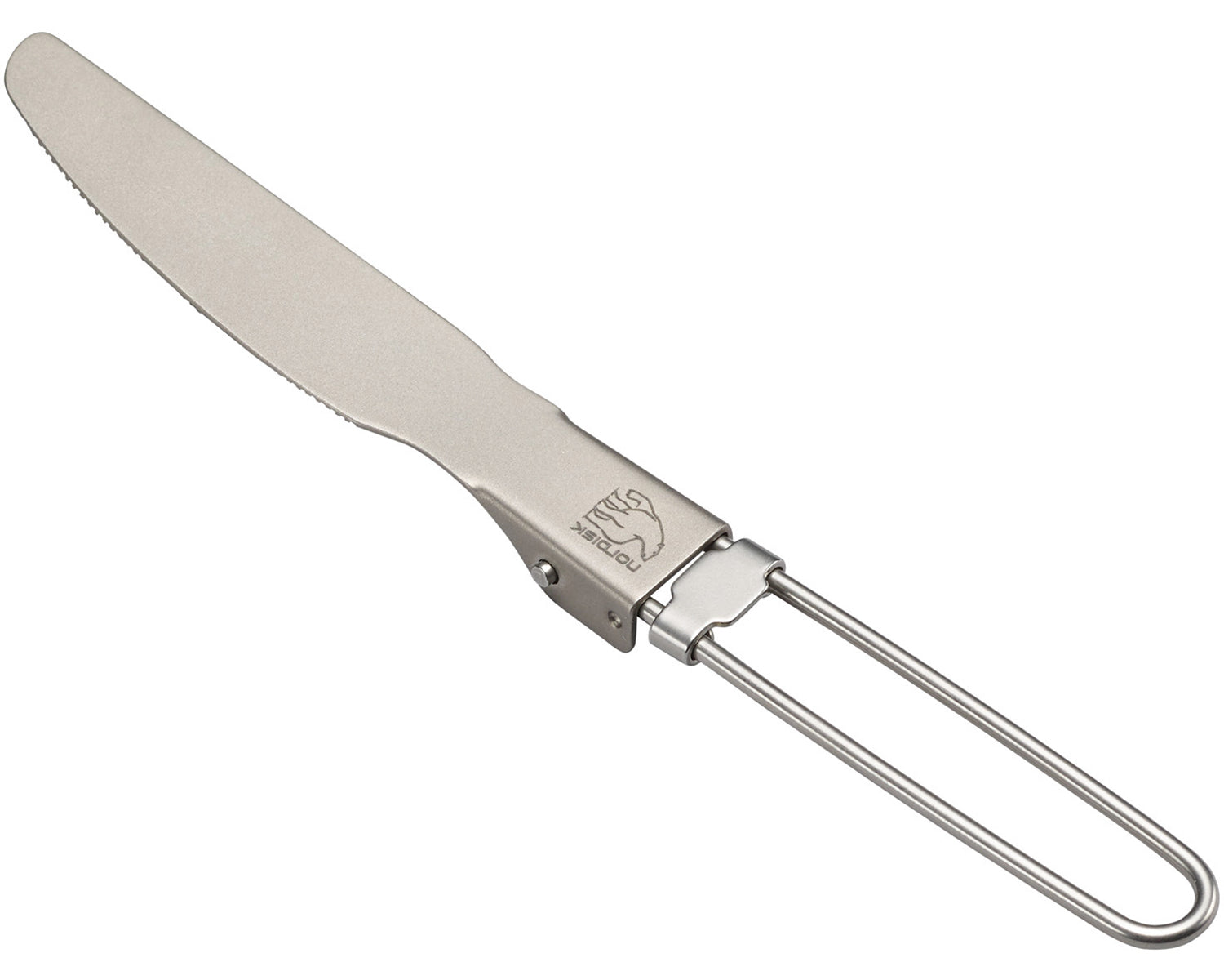 Titanium foldable knife - Knife - onesize - Matt Silver