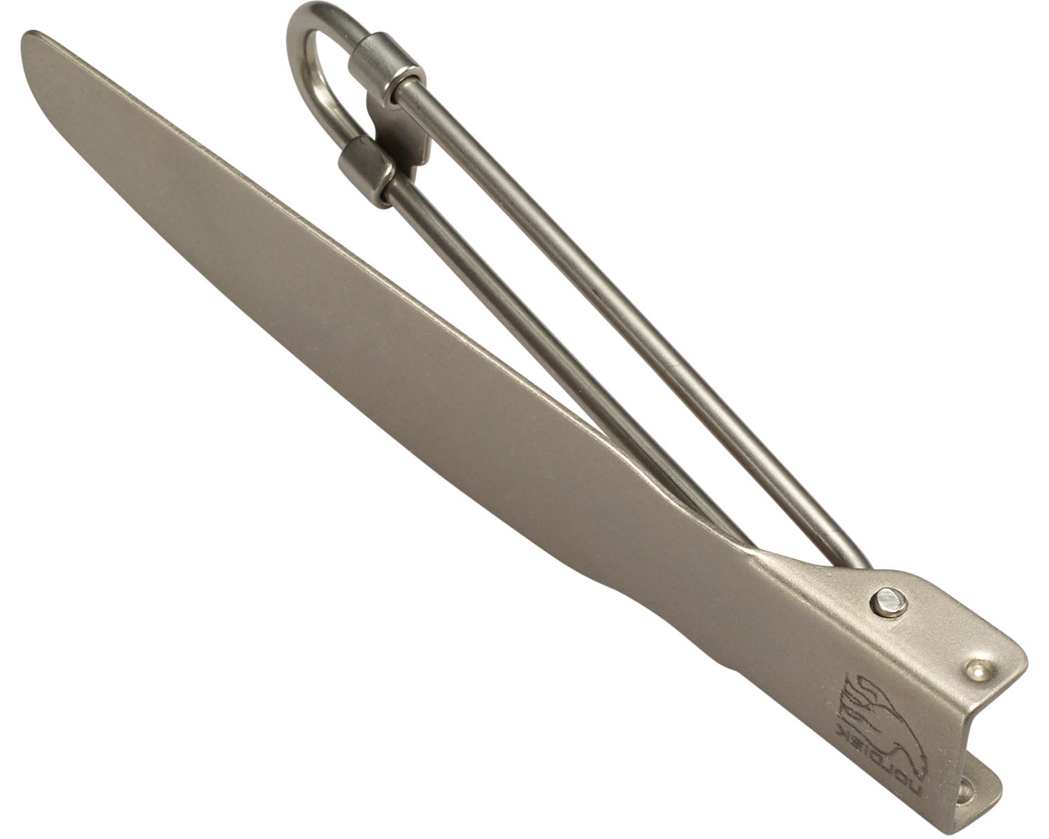 Titanium foldable knife - Knife - onesize - Matt Silver