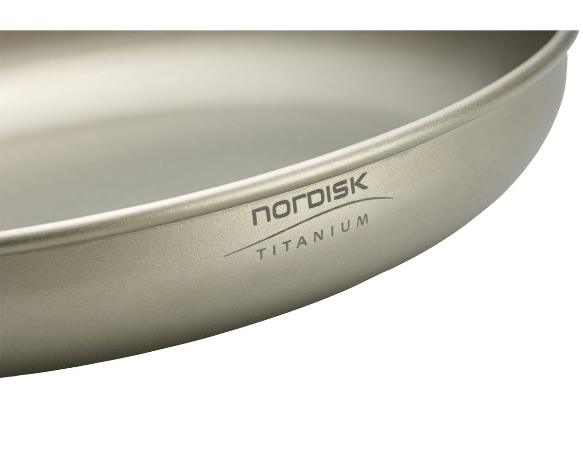 Titanium plate - ONESIZE - Matt Silver