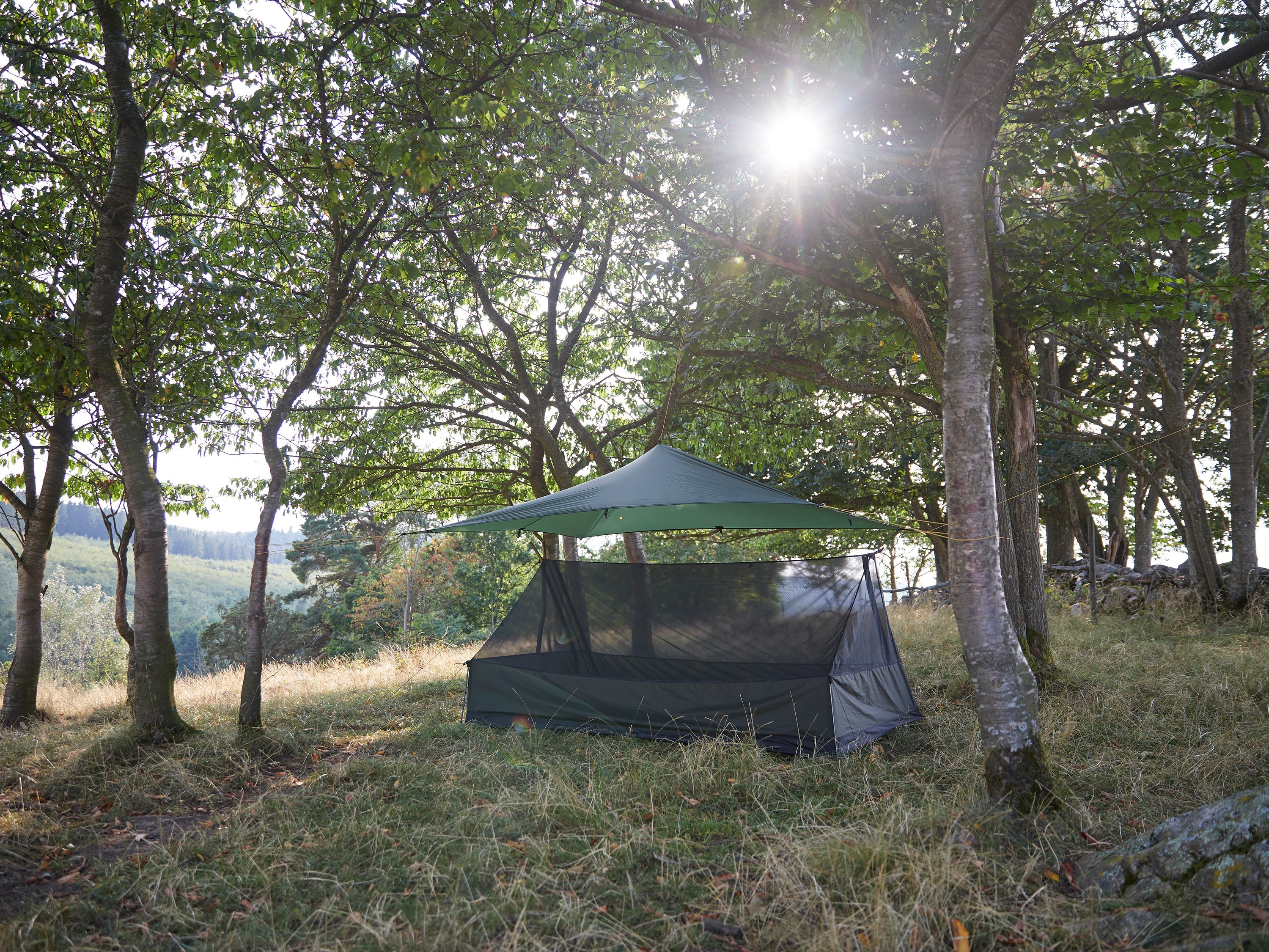 Troms Mesh Cabin - Dark Moss