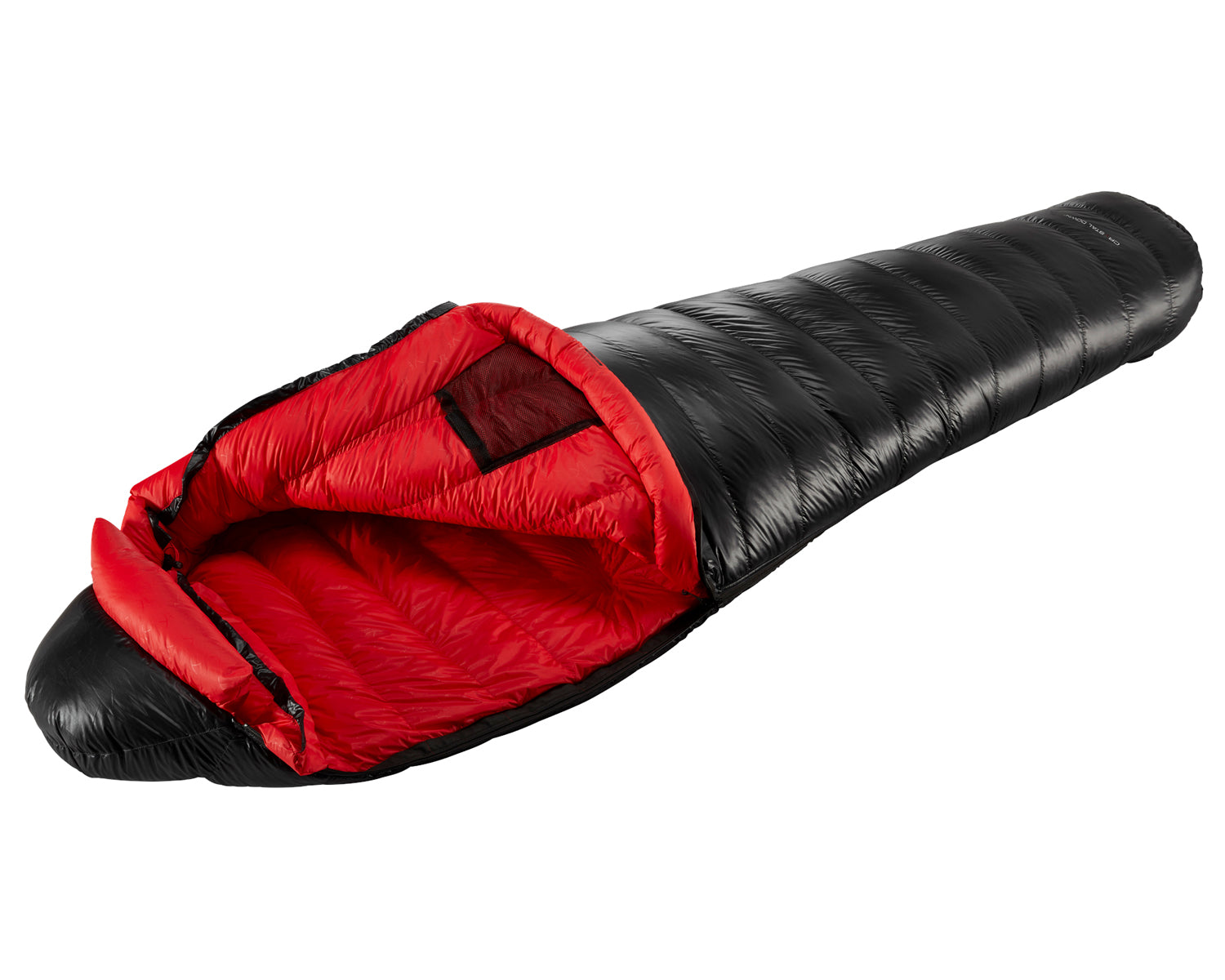 VIB 800 (RIGHT ZIP) - Black/Fiery Red