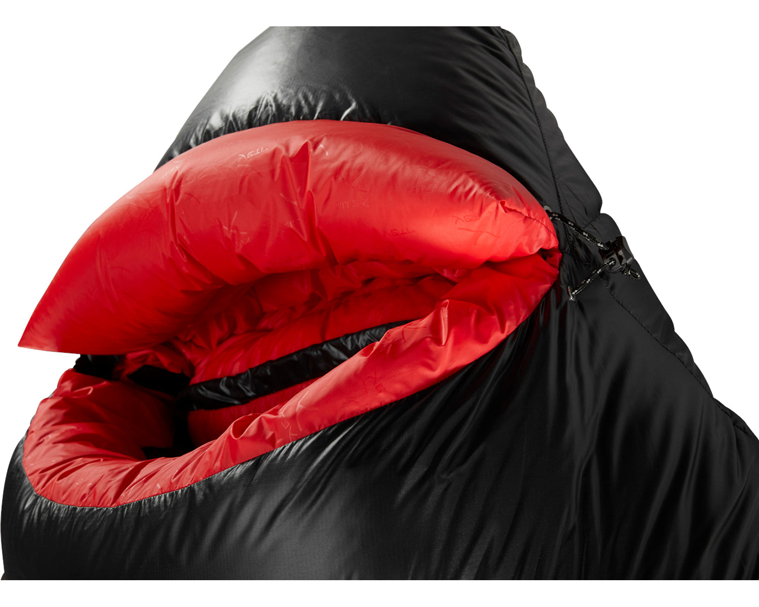 VIB 800 (RIGHT ZIP) - Black/Fiery Red