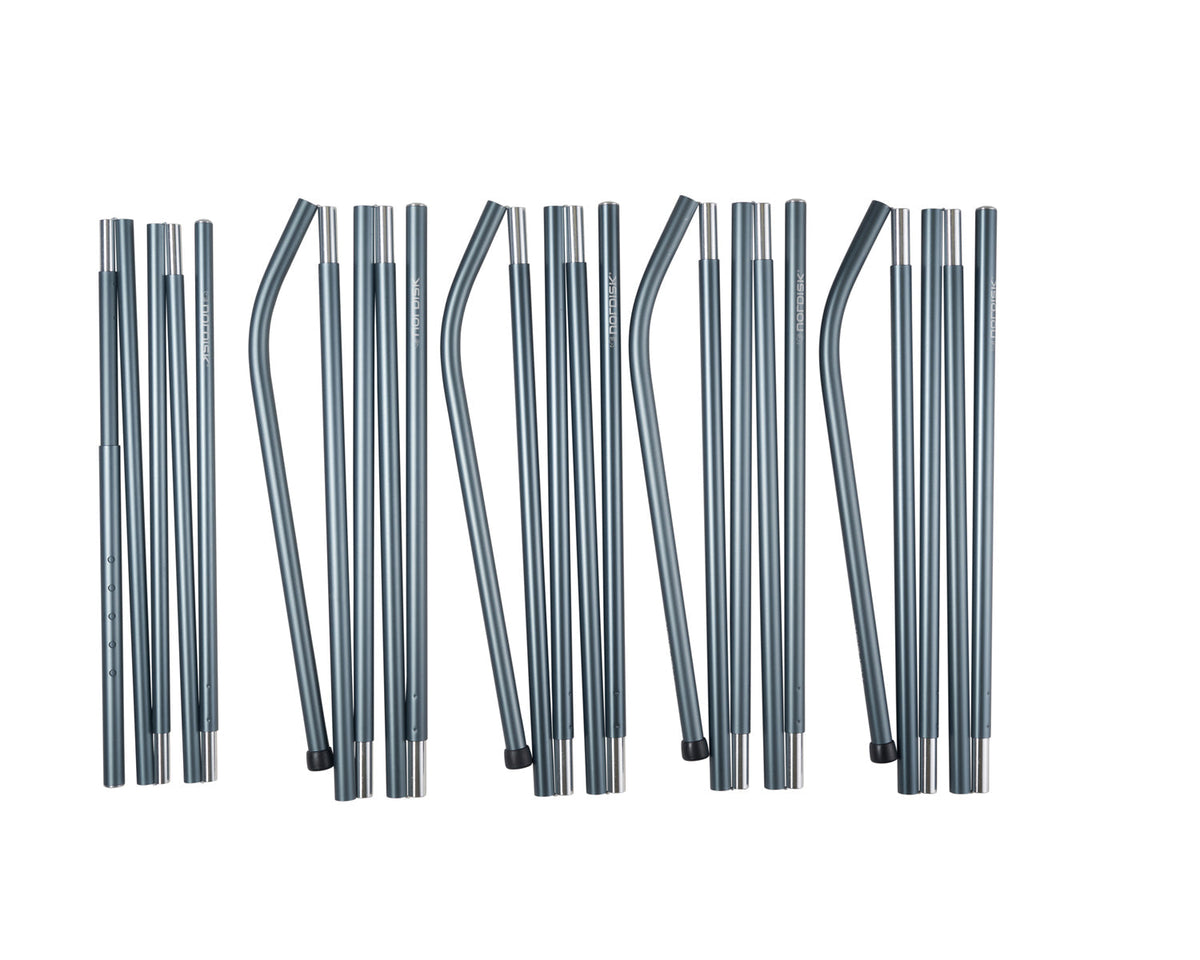 Vimur 5.6 alu pole set - ONESIZE - Aluminium