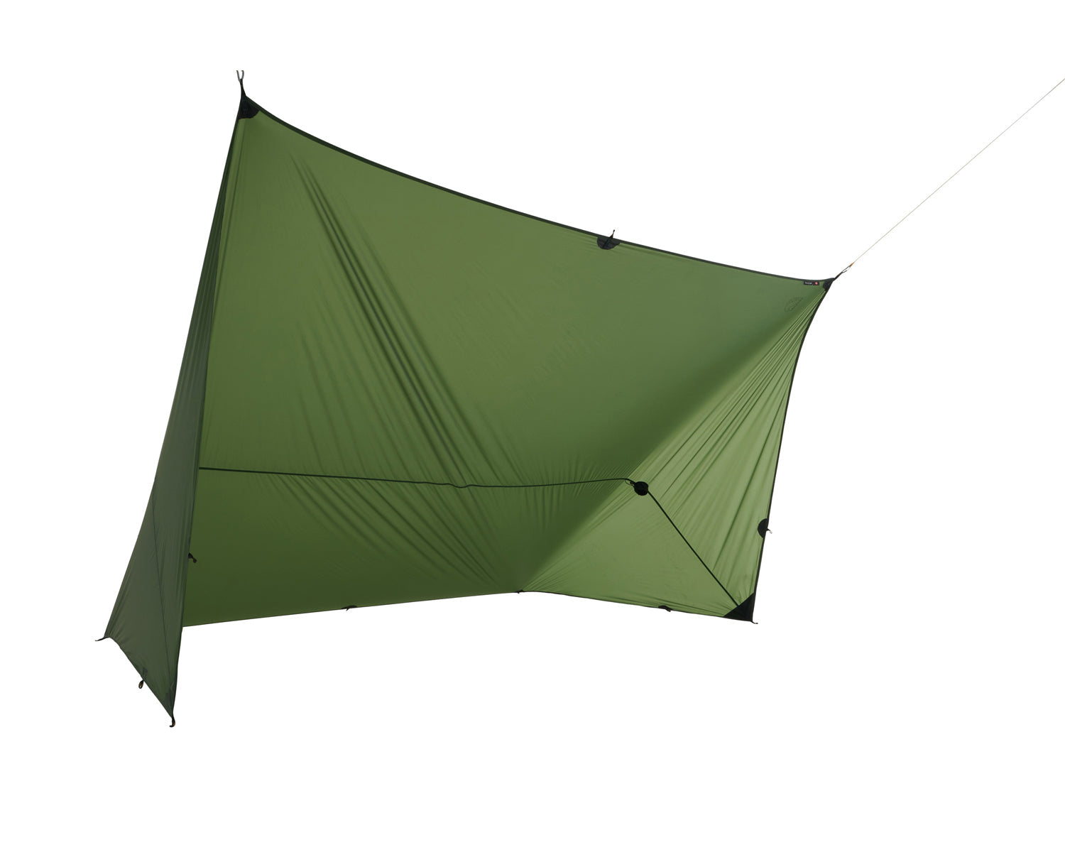 Voss 7 LW multi tarp - 7 m² - Forest Green