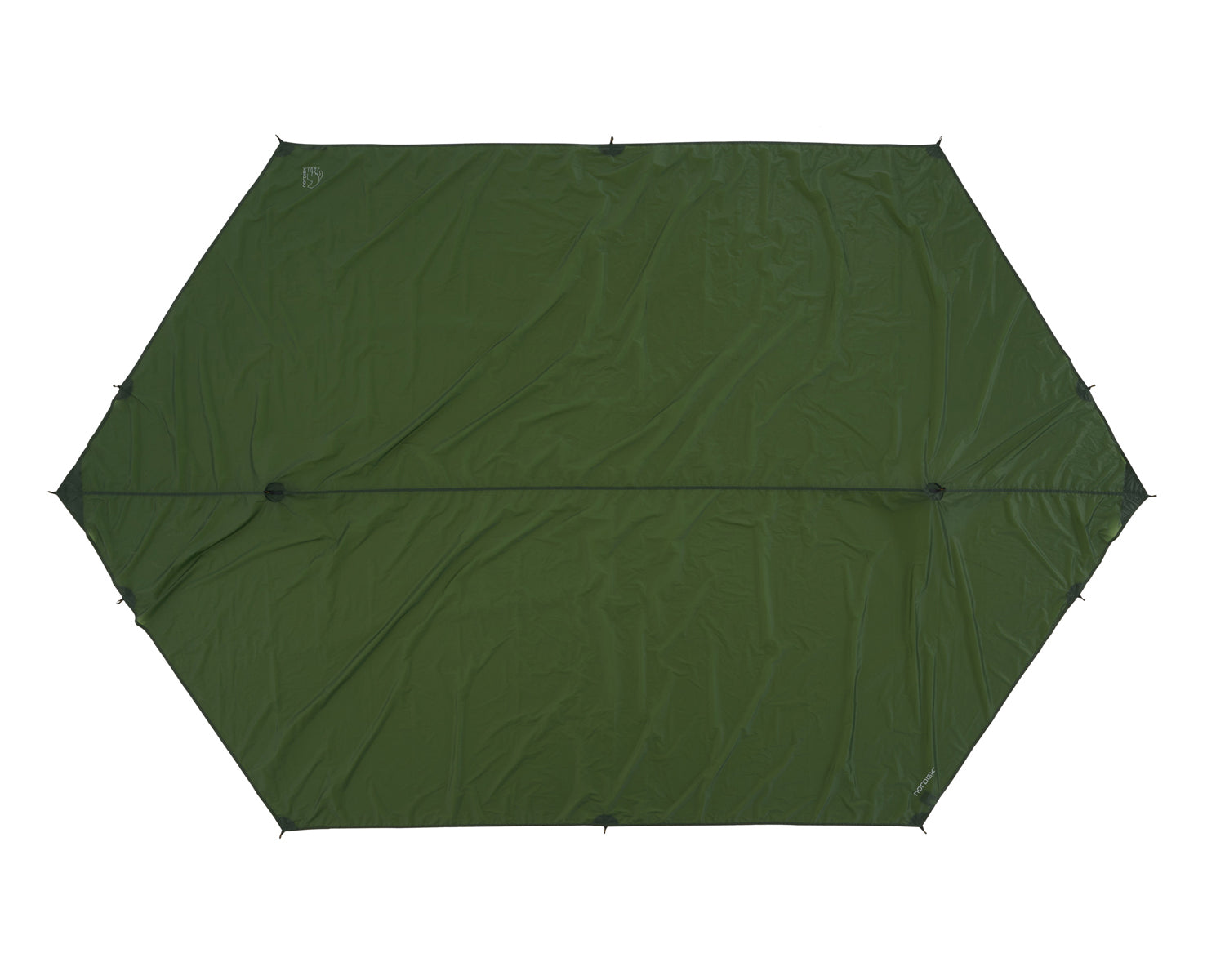 Voss 7 LW multi tarp - 7 m² - Forest Green