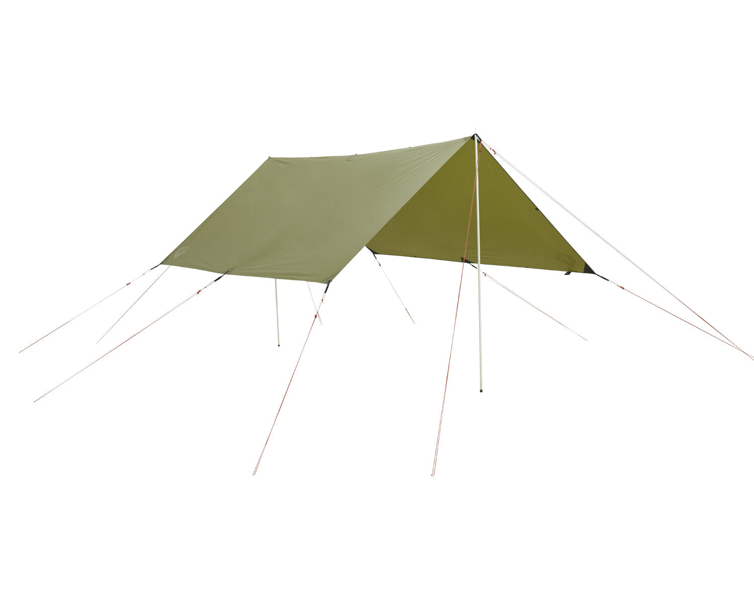 Voss 9 PU tarp - 9 m² - Dark Olive