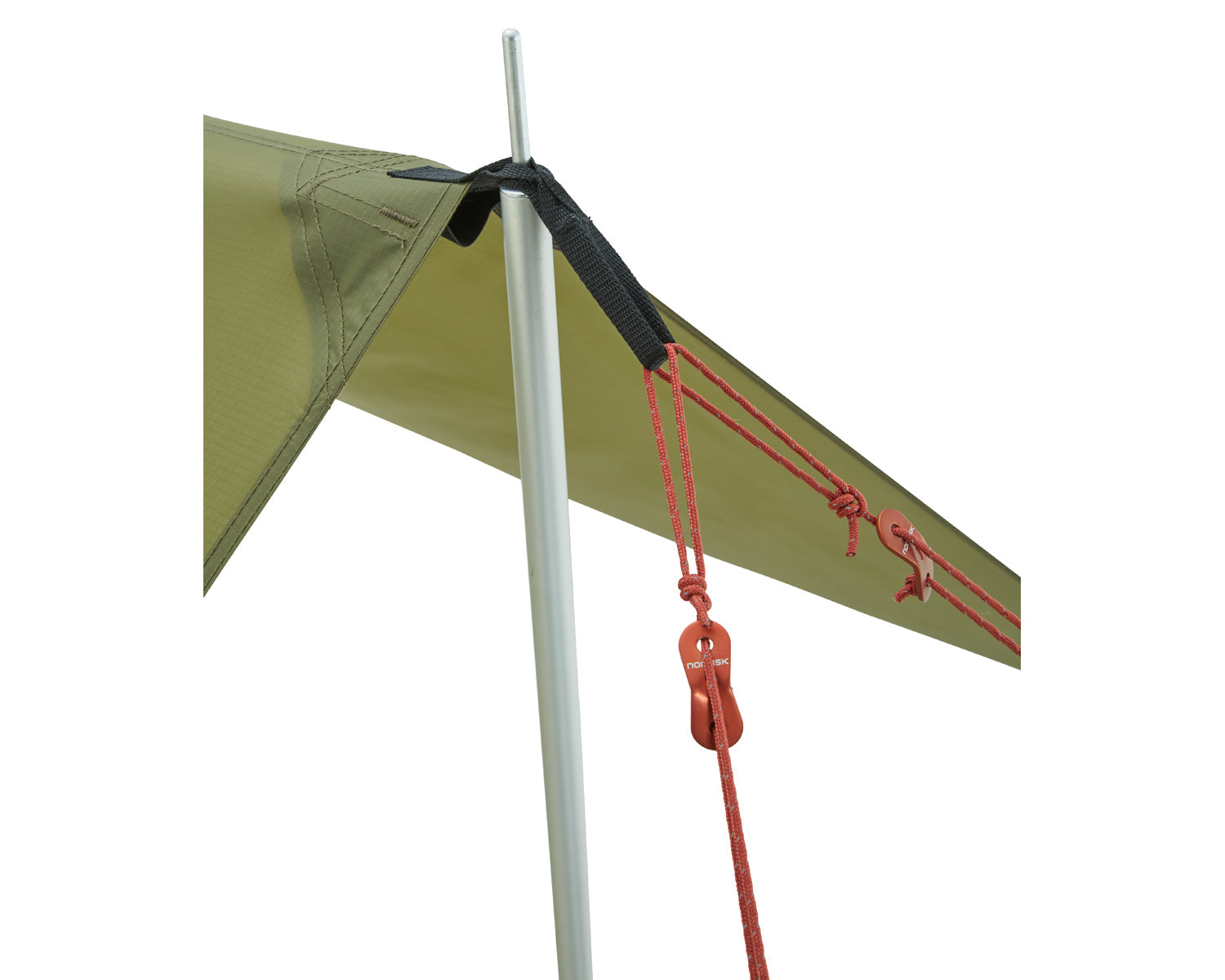 Voss 9 PU tarp - 9 m² - Dark Olive