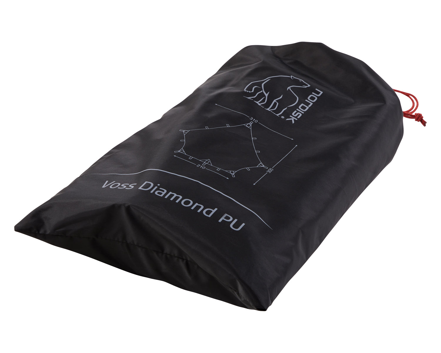 Voss Diamond PU tarp - ONESIZE - Dark Olive