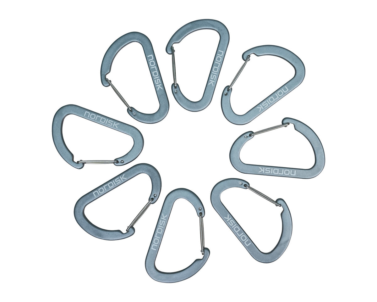 Alu Hook Large - Matt Silver
