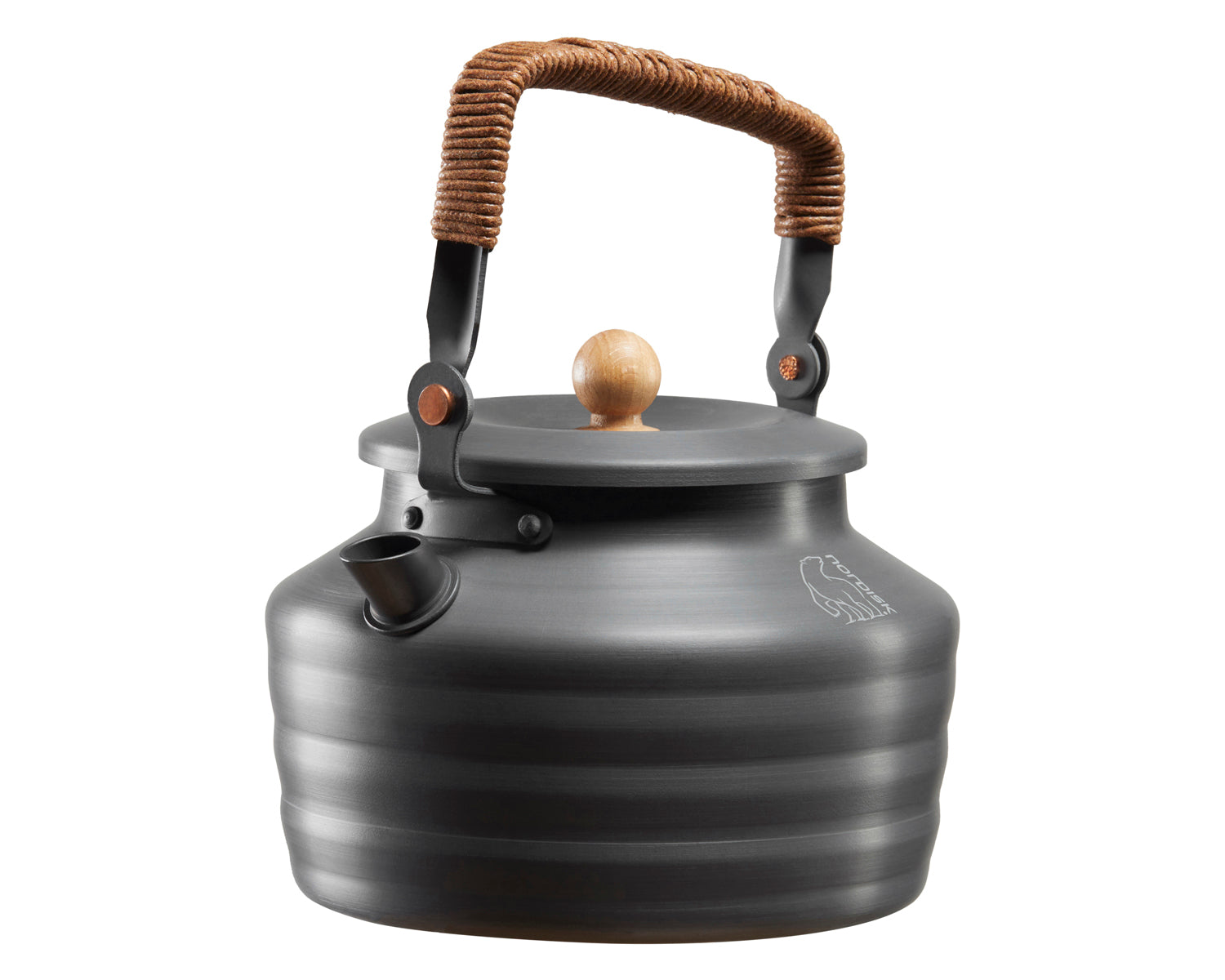 Aluminium Kettle - ONESIZE - Charcoal