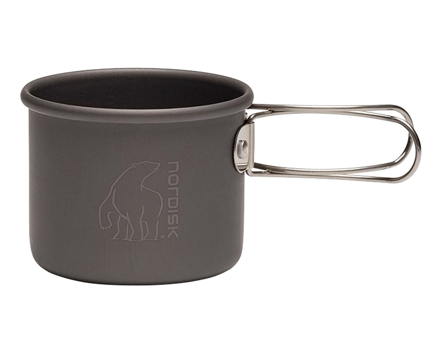 Aluminium Mug, 200 ml - Matt Silver