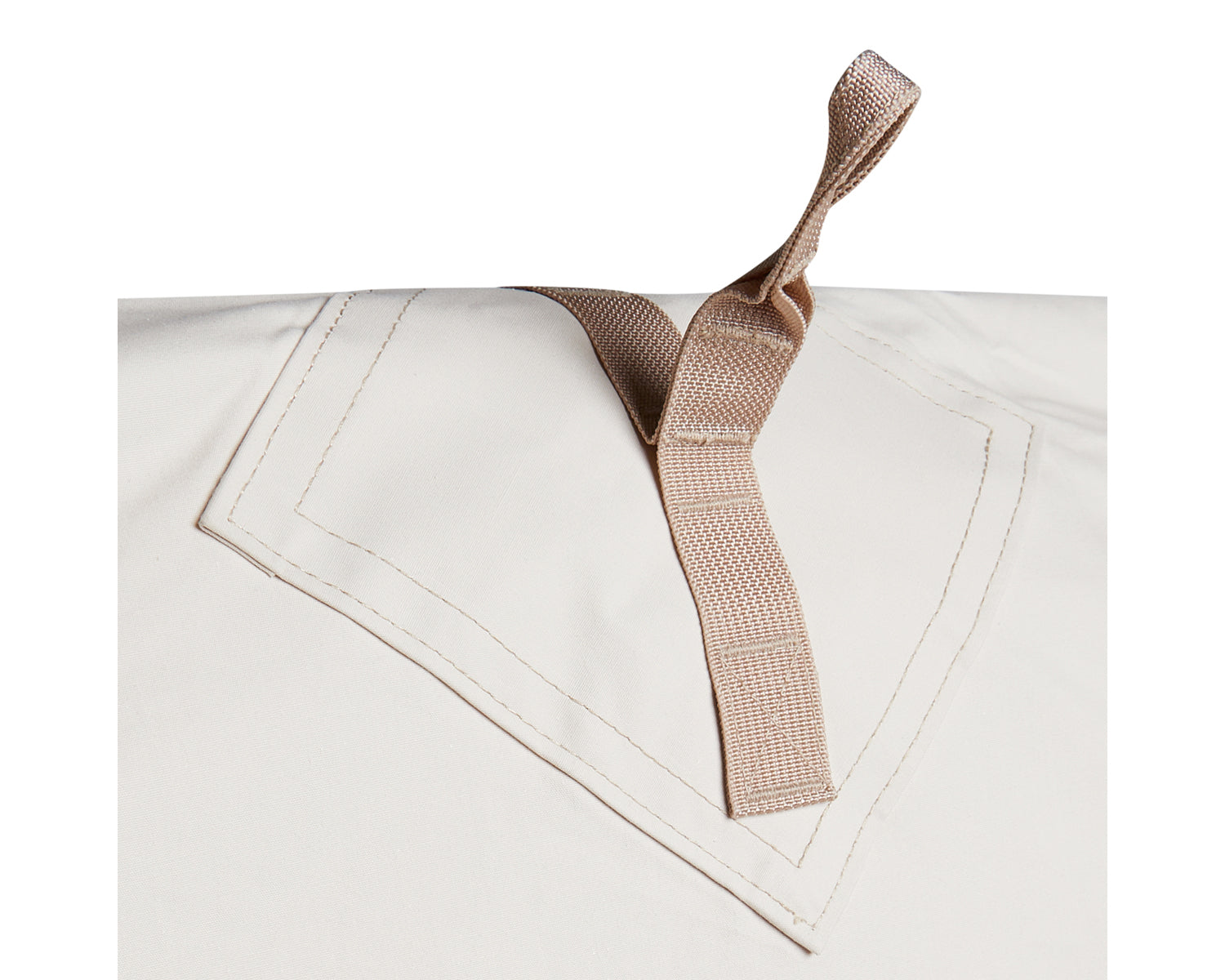 Kari 20 Diamond Basic cotton tarp - 20 m² - Natural