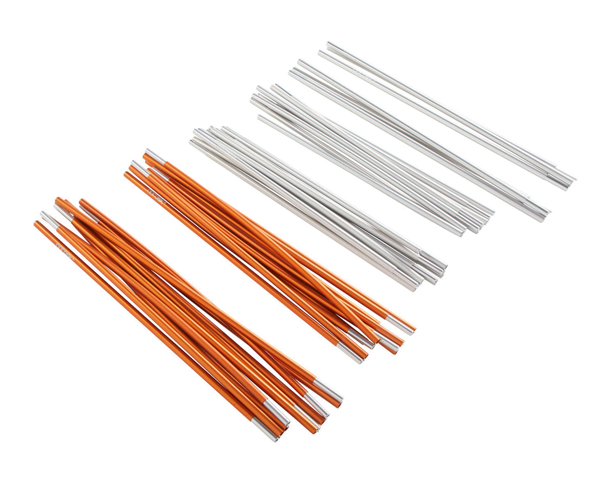 Reisa 6 PU spare pole set - ONESIZE - Aluminium