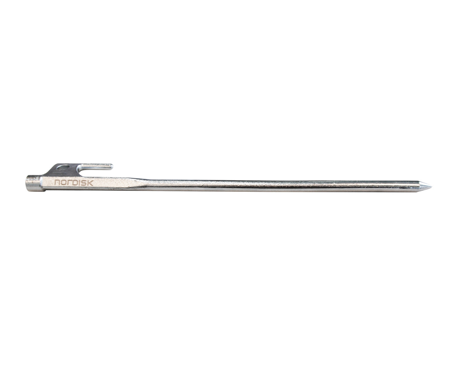 Steel Nail pegs (30 cm) - ONESIZE - Matt Silver