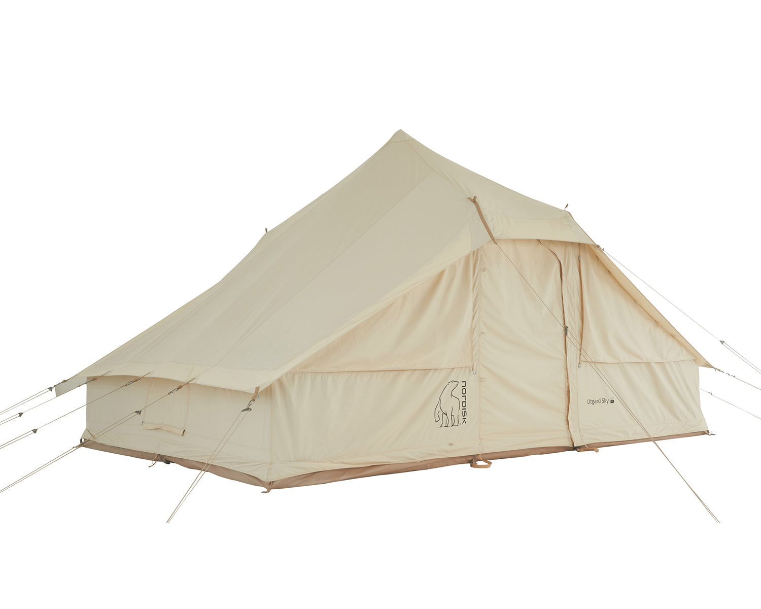 テント・タープ Utgard Sky 13.2 Zip-In-Floor Utgard Sky glamping tent - 6 person - Sandshell