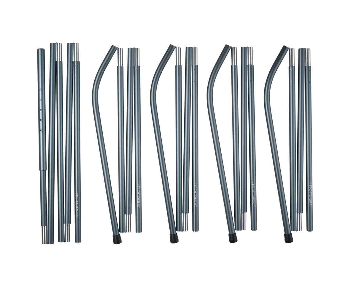 Vimur 4.8 alu pole set - ONESIZE - Aluminium