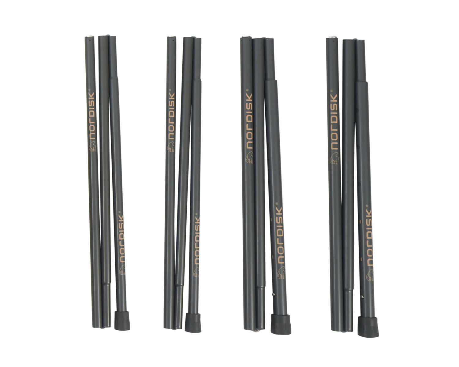 Ydun Sky 5.5 pole set - ONESIZE - Gunmetal