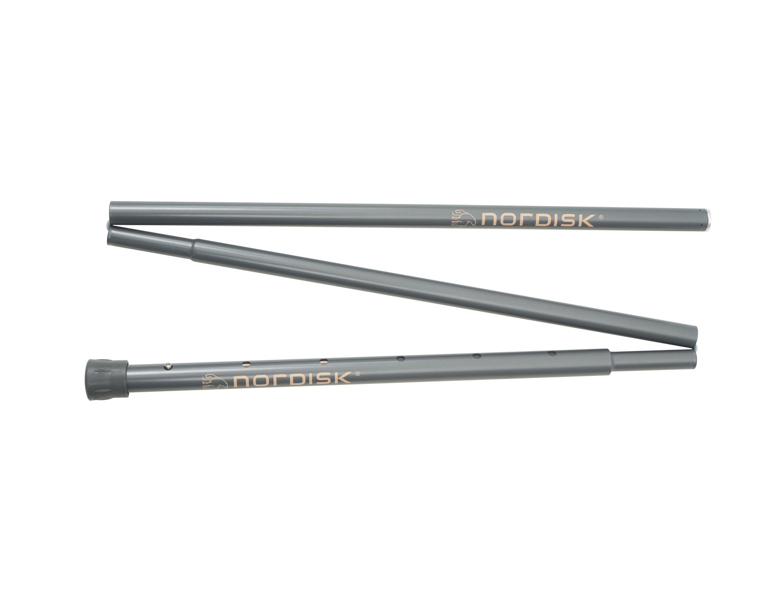 Ydun Sky 5.5 pole set - ONESIZE - Gunmetal