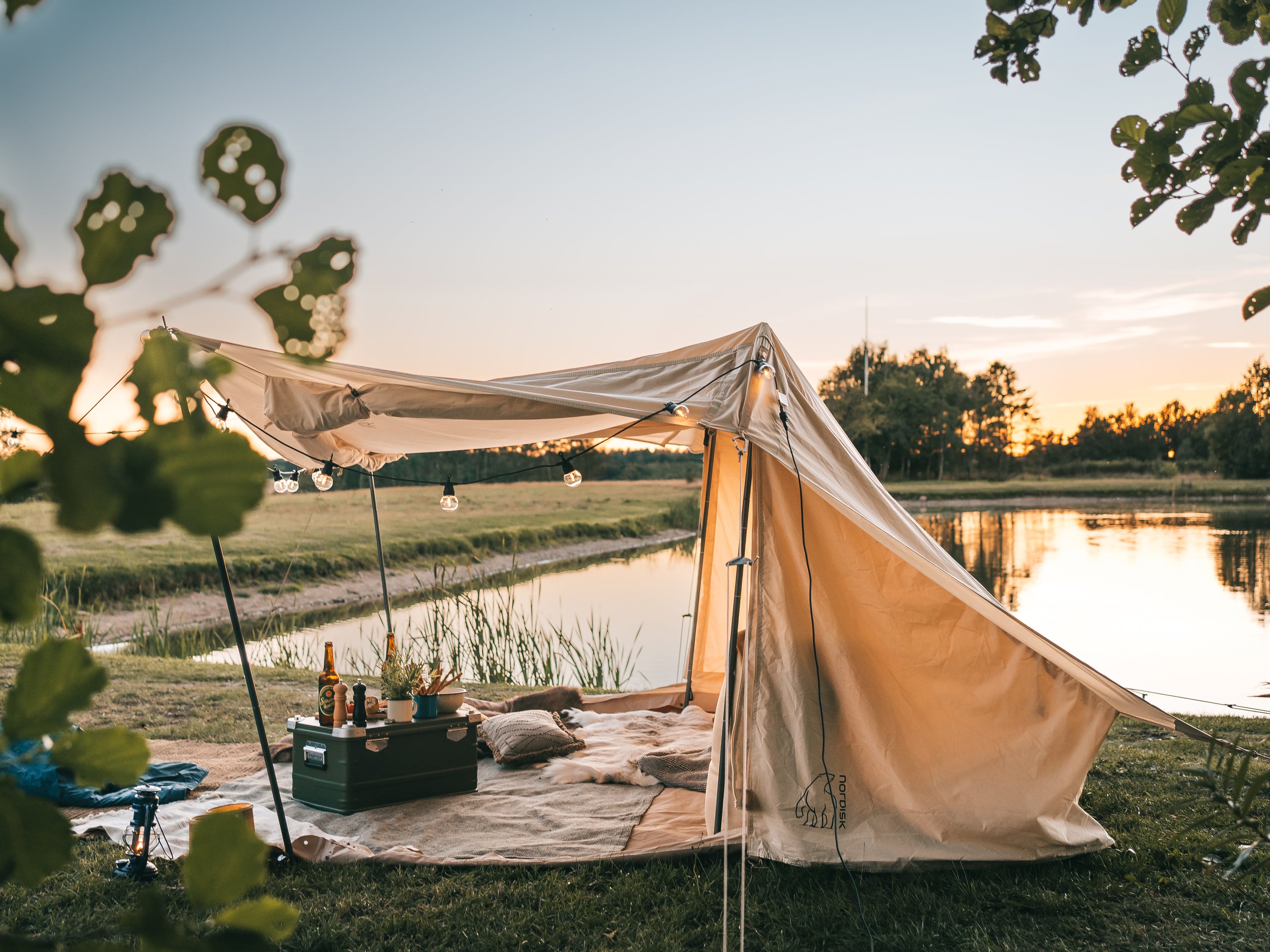 Ydun Sky glamping tent - 4 person - Sandshell